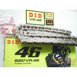DID520VR46SG118   DID VR 46 Drive Chain X-Ring 520-118 links