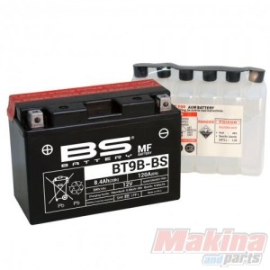 BT9B-BS   Μπαταρία BS YT9B-BS Yamaha XT-660R/X