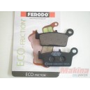 FDB539EF  Ferodo Rear Brake Pads Kawasaki KX-125-250-500 KLX-250-300-400