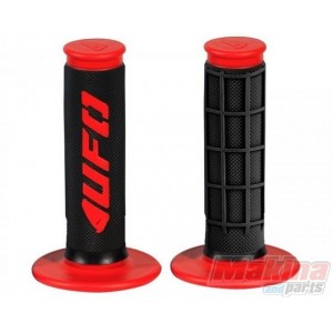 625-00-265304  UFO Grip Set Black-Red