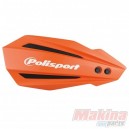 POL-8308500008  POLISPORT MX BULLIT Χούφτες Τιμονιού ΚΤΜ EXC/SX ΠορτοκαλίΜαύρες