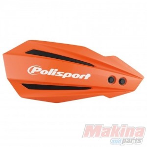 POL-8308500008  POLISPORT MX BULLIT Χούφτες Τιμονιού ΚΤΜ EXC/SX Πορτοκαλί