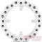 FMD0197MXR   Ferodo Rear Brake Disc Honda CR '02-'07 & CRF-250-450