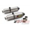 60105099000 Akrapovic Titanium Silencer Set Χωρίς Καταλύτη LC8 950 & 990