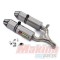 60105099000 KTM LC8 950 & 990 Akrapovic Titanium Silencer Set Χωρίς Καταλύτη