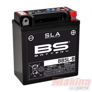 BB5L-B SLA   BS Μπαταρία Gel YB5L-B Kawasaki KAZE-R 115