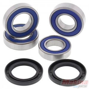 25-1563   All Balls Racing Rear Wheel Bearings & Seals Kit Honda CBR-600RR '07-'20