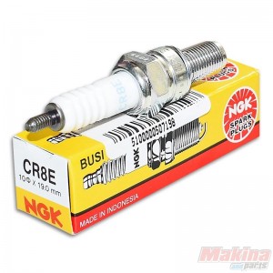 CR8E-IN  NGK Indo Spark Plug CR8E SYM GTS-250 Citycom-300 MaxSym-400