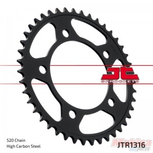 JTR1316.41  JT Rear Sprocket 41t. Honda CB 500X '13-'18