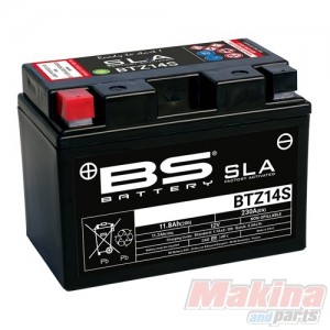 BTZ14S-SLA  BS Battery YTZ14-S Honda XL-700V Transalp CB-1300