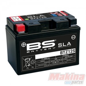 BTZ12S-SLA   BS Battery YTZ12-S Honda XL-650V Transalp CBR-1100XX SH-300