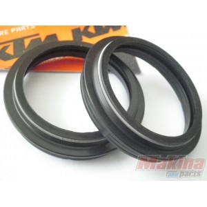 57-105   All Balls  Dust Seal Ring Set WP 48mm KTM EXC-SX