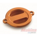 75038041100  KTM Oil Filter Cover Orange KTM Duke-690 SMC-690 ADV 990-1190-1290