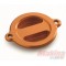 75038041100  KTM Oil Filter Cover Orange KTM Duke-690 SMC-690 ADV 990-1190-1290