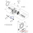 77710085044  Αξονας Πίσω Τροχού KTM SX/SX-F '13-'22