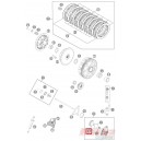 77232066000  Έμβολο Τρόμπας Συμπλέκτη Μοτέρ Κάτω KTM EXC-F 250-350 '12-'16