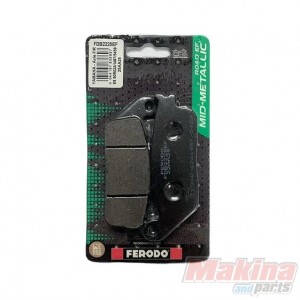 FDB2225EF   FERODO &Tau;&alpha;&kappa;ά&kappa;&iota;&alpha; &Epsilon;&mu;&pi;&rho;ό&sigmaf; Honda SH-125/150/350 i