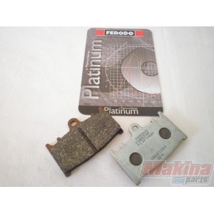 Semi Metal Front Brake Pads For SUZUKI GSF 650 Naked Bandit Non ABS 07-10